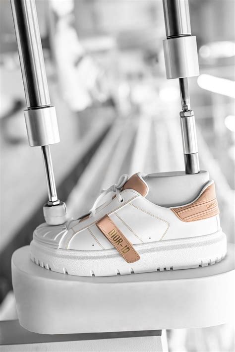 dior id gold|dior id leather sneaker.